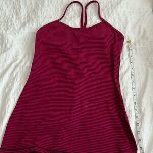 Lululemon striped tank top fits size 4